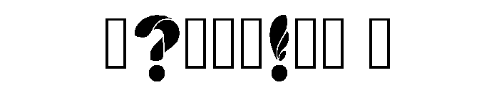 Stream Regular Font OTHER CHARS