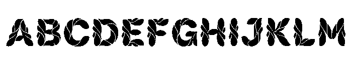 Stream Regular Font UPPERCASE