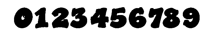 Street Blaze Font OTHER CHARS