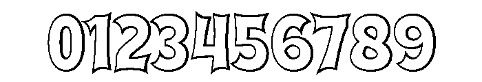 Street Comic Extrude Regular Font OTHER CHARS