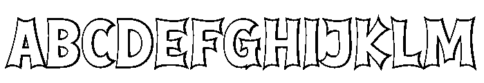 Street Comic Extrude Regular FONT