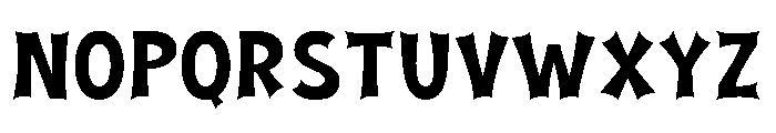 Street Comic Regular Font LOWERCASE