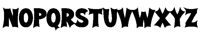 Street Comic Thick Regular Font UPPERCASE