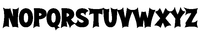 Street Comic Thick Regular Font LOWERCASE
