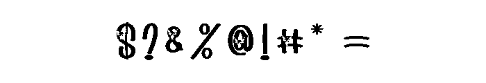 Street Cowboy Font OTHER CHARS