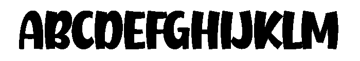 Street Design Font UPPERCASE