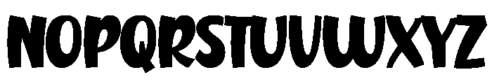 Street Design Font LOWERCASE