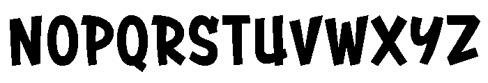 Street Energy Font LOWERCASE