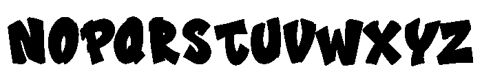 Street Flow Font UPPERCASE