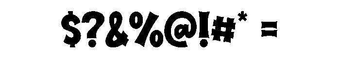 Street Graffiti Regular Font OTHER CHARS