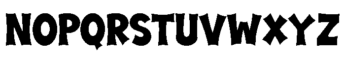 Street Graffiti Regular Font UPPERCASE