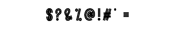 Street Grinch Font OTHER CHARS