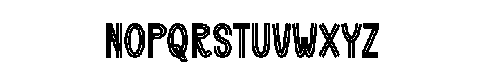 Street Grinch Font UPPERCASE