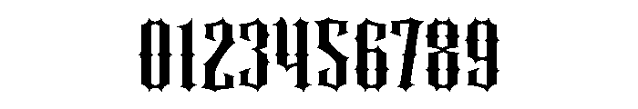 Street Guard Regular Font OTHER CHARS