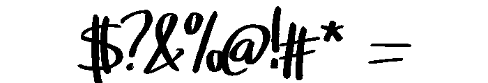 Street Howl Font OTHER CHARS