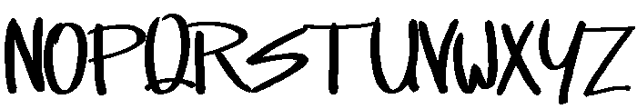 Street Howl Font UPPERCASE