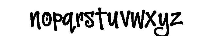 Street Legend Font LOWERCASE