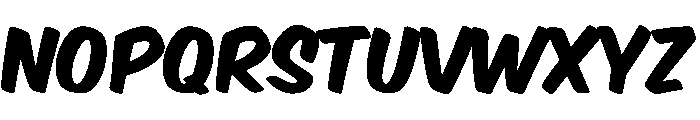 Street Punch Regular Font UPPERCASE
