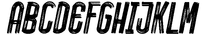 Street Scrape Font UPPERCASE