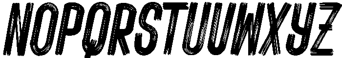 Street Scrape Font UPPERCASE