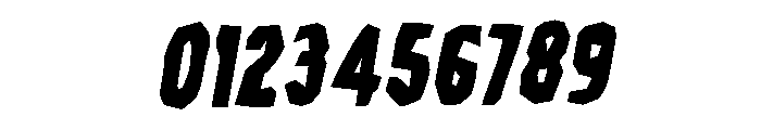 Street Sound Oblique Font OTHER CHARS