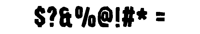 Street Sound Regular Font OTHER CHARS