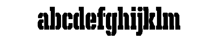 Street Stencil FONT