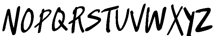 Street War Font UPPERCASE