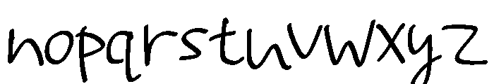 Street War Font LOWERCASE