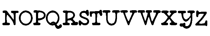 StreetFlow Font UPPERCASE