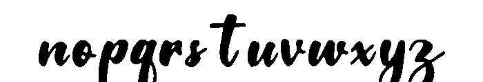 StreetKing Font LOWERCASE