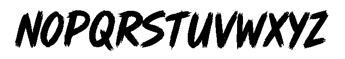 Streetfury Font UPPERCASE