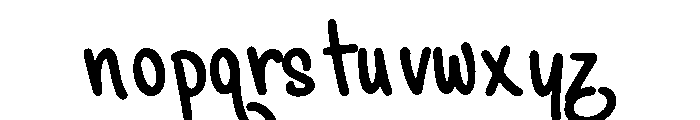 Streetique Font LOWERCASE
