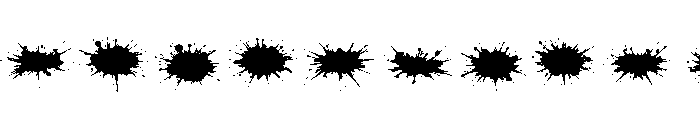 Streetwear Ink Splash FONT