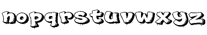 Streetwear Regular Font LOWERCASE