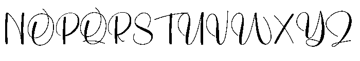 Stright Citylight Font UPPERCASE