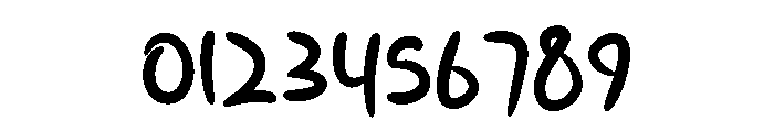 Stright Roller Font OTHER CHARS