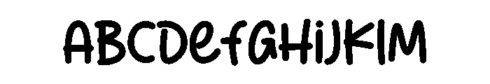 Stright Roller Font UPPERCASE