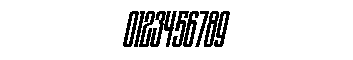 Striker Italic Font OTHER CHARS