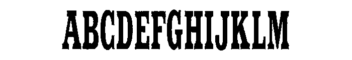 StrimbeySerif-Regular Font UPPERCASE