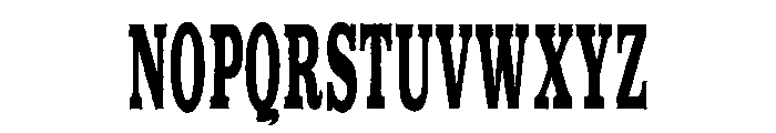 StrimbeySerif-Regular Font LOWERCASE
