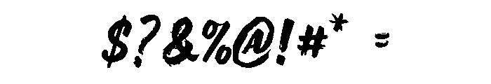Strings Trunger Regular Font OTHER CHARS