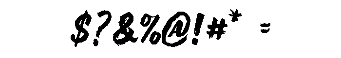 StringsTrunger-Regular Font OTHER CHARS