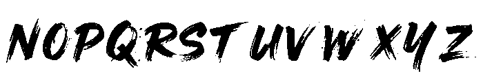 StringsTrunger-Regular Font UPPERCASE