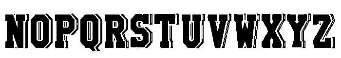 Strip Baseball Regular Font LOWERCASE