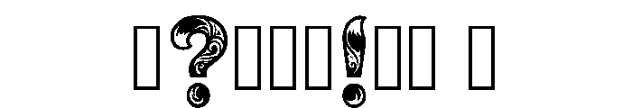 Striped Regular Font OTHER CHARS