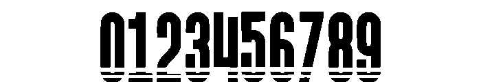 Stripes Lines Regular Font OTHER CHARS