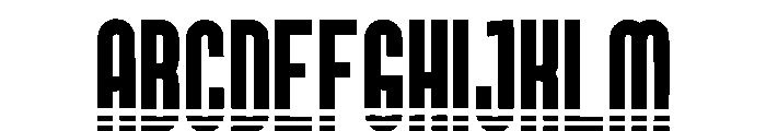 Stripes Lines Regular FONT