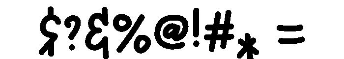 Strit Graf Font OTHER CHARS