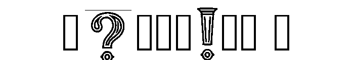 Strix Regular Font OTHER CHARS